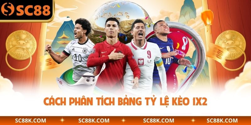 Cách phân tích bảng tỷ lệ kèo 1x2